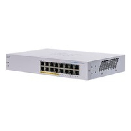 Cisco CBS110 Unmanaged 16-Port GE/Partial PoE