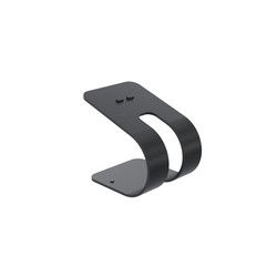 Ergonomic Solutions Spacepol Tabprint Curve Curved/Bracket Black