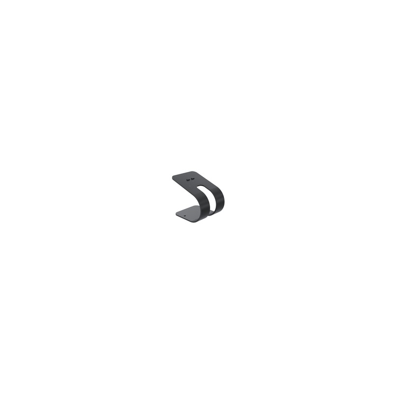 Ergonomic Solutions Spacepol Tabprint Curve Curved/Bracket Black