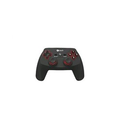 C-TECH Gamepad Khort pro PC/PS3/Android, 2x analog, X-input, vibrační, bezdrátový, USB