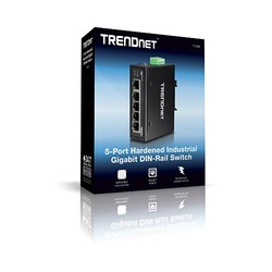 5-PORT HARDENED/INDUSTRIAL GIGABIT SWITCH