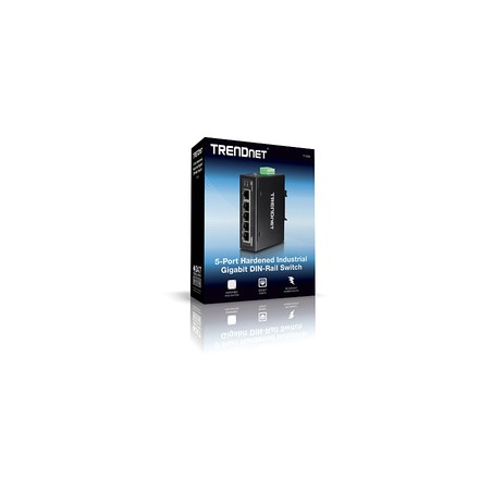 5-PORT HARDENED/INDUSTRIAL GIGABIT SWITCH