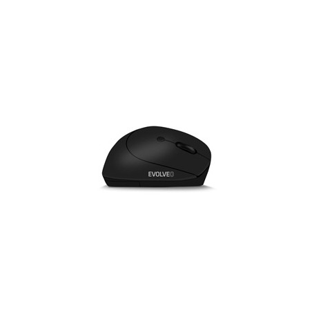 EVOLVEO LadyErgo, tichá vertikální ergonomická myš, 2.4GHz, černá