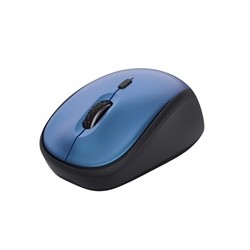 TRUST myš Yvi+ Wireless Mouse Eco Blue, modrá