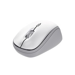 TRUST Myš YVI+, Bezdrátová, Eco, bílá - bluetooth + wifi