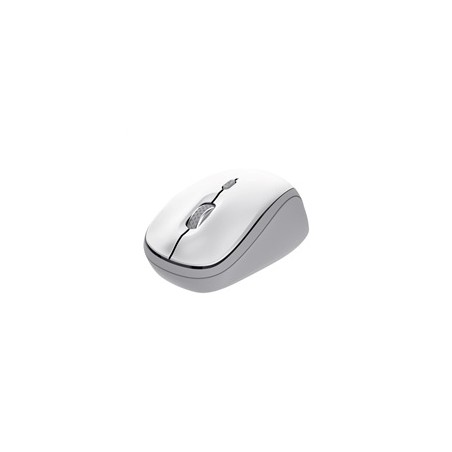TRUST Myš YVI+, Bezdrátová, Eco, bílá - bluetooth + wifi
