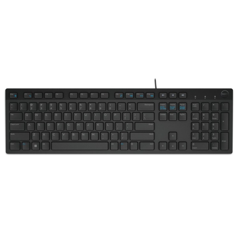 Dell KB216/Drátová USB/HU layout/Černá