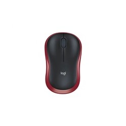 Logitech Wireless Mouse M185, red