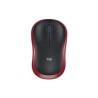 Logitech Wireless Mouse M185, red