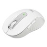 LOGITECH Signature M650/Kancelářská/Laserová/Pro praváky/4 000 DPI/USB+BT/Bílá