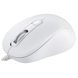 ASUS MU101C/Kancelářská/Optická/3 200 DPI/Drátová USB/Bílá