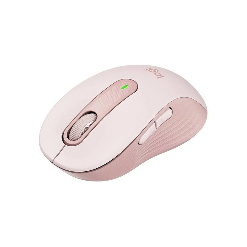 Logitech Signature M650/Kancelářská/Optická/Pro praváky/4 000 DPI/USB+BT/Růžová