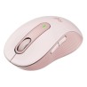 Logitech Signature M650/Kancelářská/Optická/Pro praváky/4 000 DPI/USB+BT/Růžová
