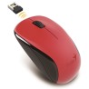 Genius NX-7000/Kancelářská/Optická/1 200 DPI/Bezdrátová USB/Červená
