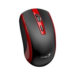 GENIUS myš ECO-8150/ 1200 dpi/ bezdrátová/ dobíjecí/ Copilot/ černo-červená