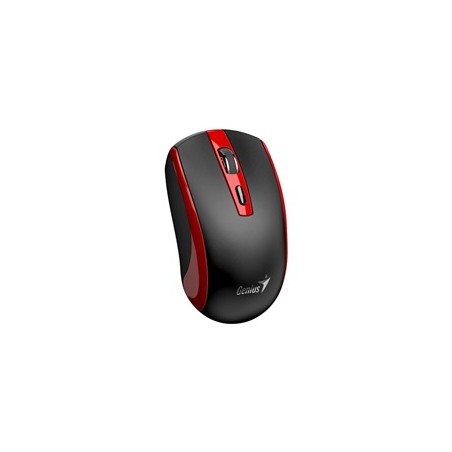 GENIUS myš ECO-8150/ 1200 dpi/ bezdrátová/ dobíjecí/ Copilot/ černo-červená