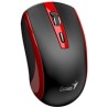GENIUS myš ECO-8150/ 1200 dpi/ bezdrátová/ dobíjecí/ Copilot/ černo-červená