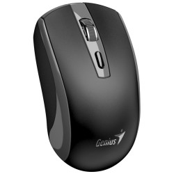 GENIUS myš ECO-8150/ 1200 dpi/ bezdrátová/ dobíjecí/ Copilot/ černo-šedá
