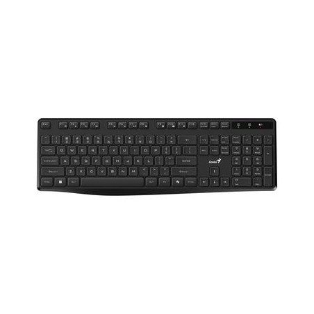 GENIUS klávesnice KB-7200, bezdrátová 2,4GHz, Mini-receiver, Copilot, CZ+SK layout, černá