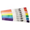 Zebra Wristband, Synthetic, 1X11IN (25.4X279.4MM) DT, Z Band Ultra Soft, Coated, Permanent Adhesive, Cartridge, 175/Roll