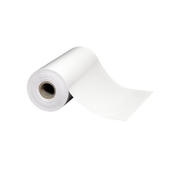 Label, Paper, 3.9375in x 438ft (100mm x 133.5m) DT, 8000D Linerless, Coated, Permanent Adhesive, 1in (25.4mm) core, 438/roll