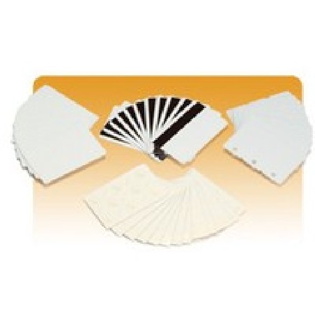 Zebra white composite cards, 30 mil, Authentic (500 cards)