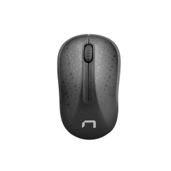 Natec optická myš TOUCAN/1600 DPI/Kancelářská/Optická/1 600 DPI/Bezdrátová USB/Černá