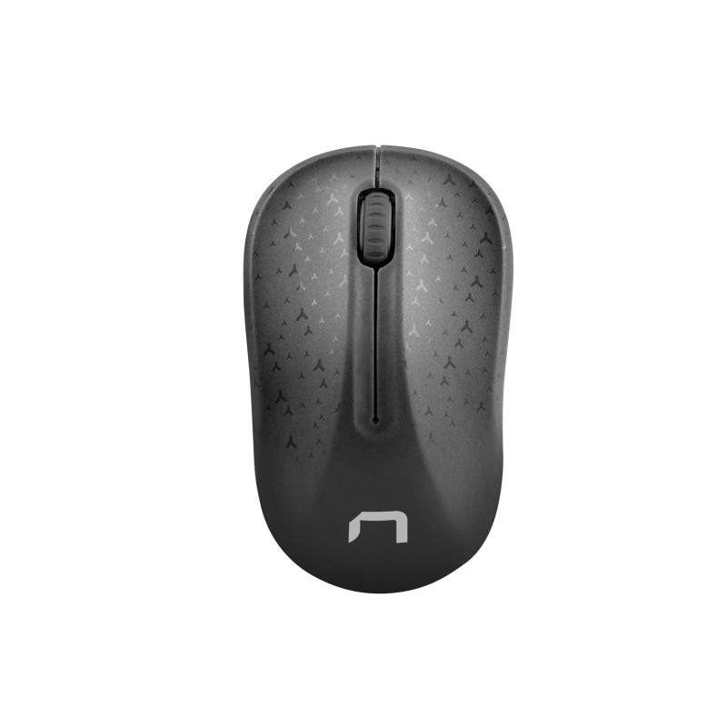 Natec optická myš TOUCAN/1600 DPI/Kancelářská/Optická/1 600 DPI/Bezdrátová USB/Černá NMY2037