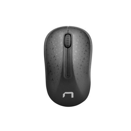 Natec optická myš TOUCAN/1600 DPI/Kancelářská/Optická/1 600 DPI/Bezdrátová USB/Černá NMY2037