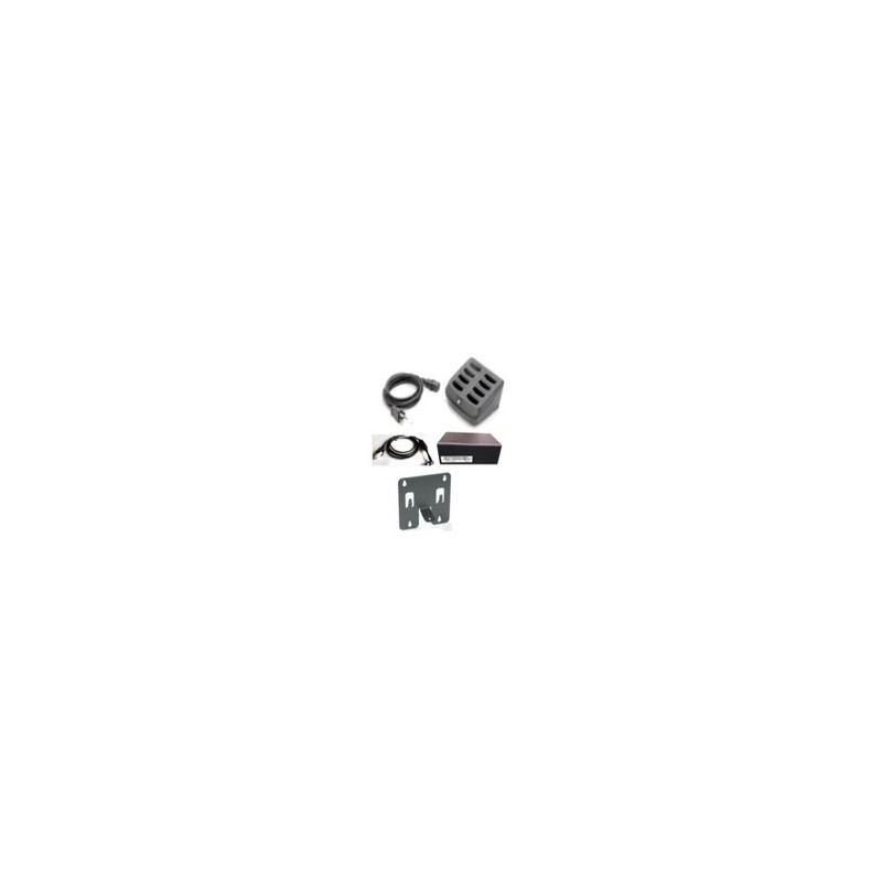 Zebra CS4070 8-Slot Battery Charger/Wall Mount Bracket PWR Supply