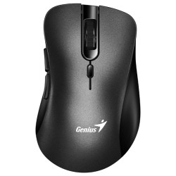 Genius Ergo 8100S/Ergonomická/Optická/Pro praváky/1 600 DPI/Bezdrátová USB/Černá