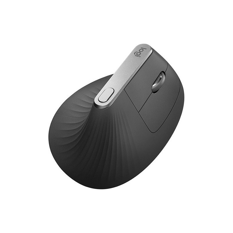Logitech Lift Vertical Ergonomic Mouse, graphite/black