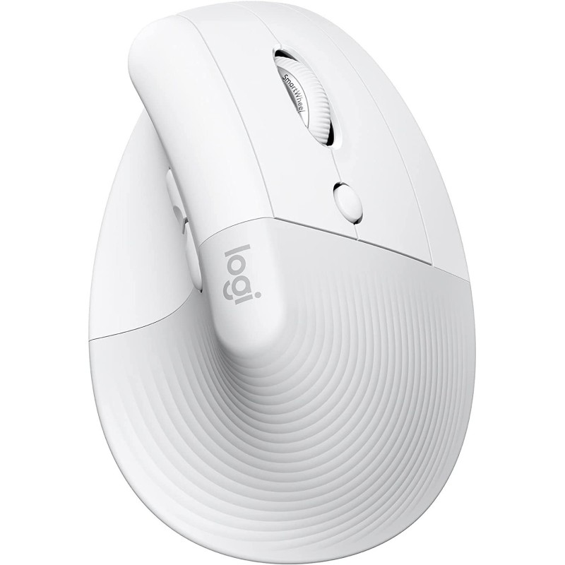 Logitech vertikální myš Lift Vertical Ergo, světle šedá, EMEA