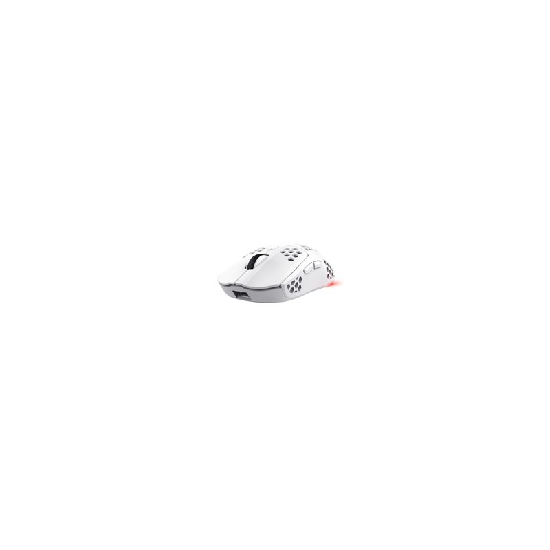 TRUST bezdrátová myš GXT 929W Helox Lightweight, RGB, Bílá
