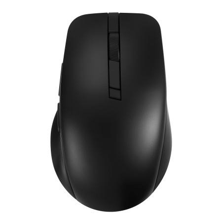 ASUS SmartO MD200 Silent Plus/Cestovní/Optická/Pro praváky/4 200 DPI/USB+BT/Černá
