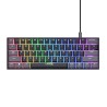 TRUST klávesnice GXT 867 ACIRA, 60%, Herní Klávesnice, USB, USB-C, US