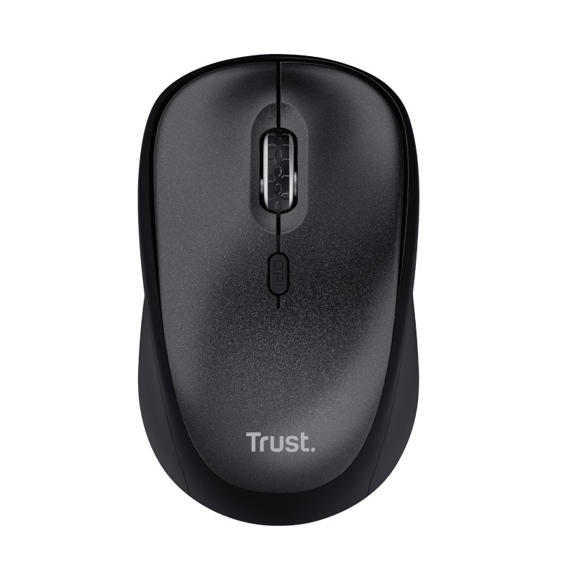 TRUST myš TM-201 WIRELESS MOUSE ECO, optická, černá