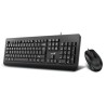 GENIUS klávesnice s myší KM-160, Drátový set USB, Copilot, černý, CZ+SK layout