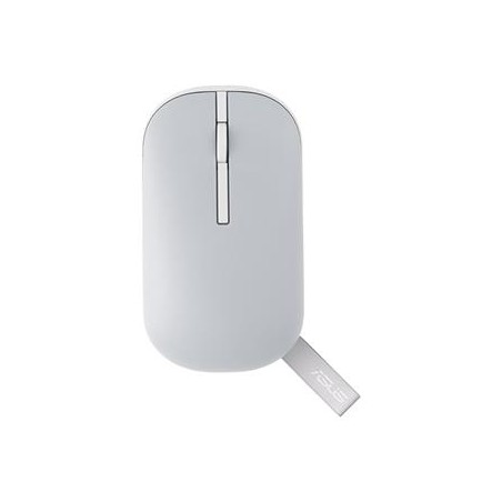 ASUS Marshmallow MD100 Lite/Cestovní/Optická/1 600 DPI/USB+BT/Šedá