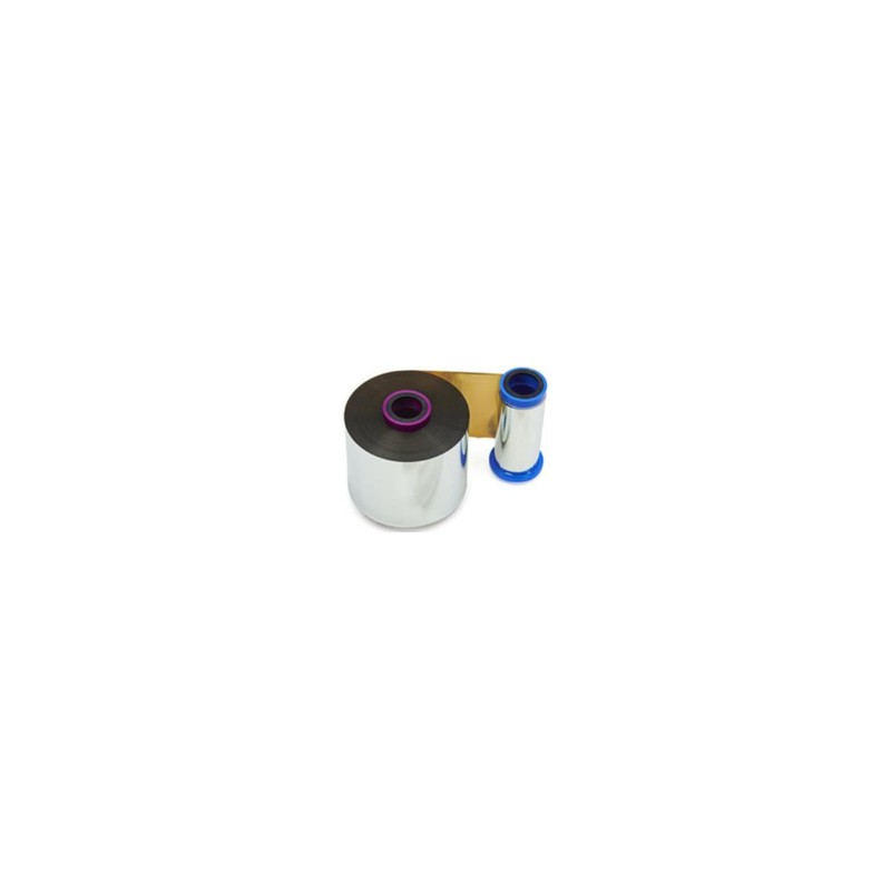 Ribbon, Zebra C Series, Color-YMCKK, 500 Images, P640i ,No RFID