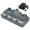 QL and RW Series Quad Charger (for charging up to 4 batteries)