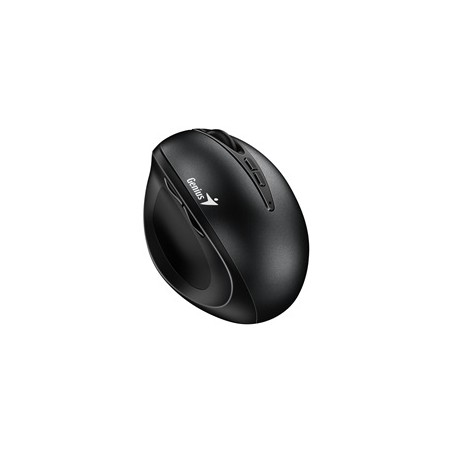 GENIUS myš Ergo 8300S Black/ vertikální/ 1600 dpi/ bezdrátová/ 7tlačítek/ tichá/ černá