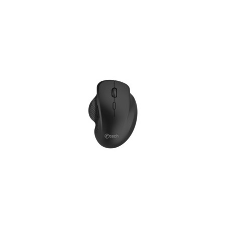 C-TECH Myš WLM-14BK Dual mode, bezdrátová, BT5.0 + 2,4GHz, 1600DPI, 6 tlačítek, USB nano receiver, černá