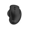 C-TECH Myš WLM-14BK Dual mode, bezdrátová, BT5.0 + 2,4GHz, 1600DPI, 6 tlačítek, USB nano receiver, černá