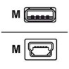 ASSY,CABLE, USB 2.0, A TO MINI B,iMZ/QLn/RW/ZQ6