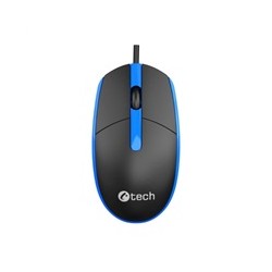 C-TECH Myš WM-10, černo/modrá, USB