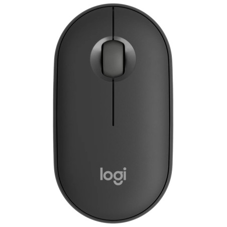 Logitech Pebble Mouse 2 M350s/Cestovní/Optická/4 000 DPI/Bezdrátová Bluetooth/Grafitová