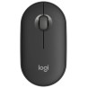 Logitech Pebble Mouse 2 M350s/Cestovní/Optická/4 000 DPI/Bezdrátová Bluetooth/Grafitová