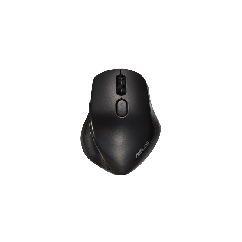 ASUS MW203 Multi-Device Wireless Silent Mouse/Ergonomická/Optická/Pro praváky/2 400 DPI/USB+BT/Černá