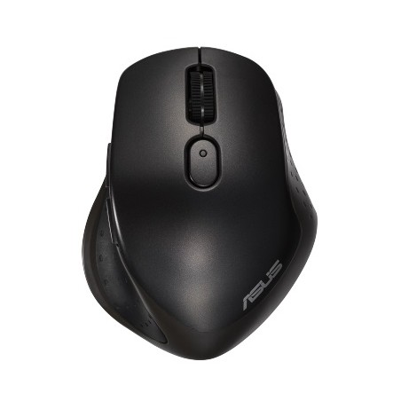 ASUS MW203 Multi-Device Wireless Silent Mouse/Ergonomická/Optická/Pro praváky/2 400 DPI/USB+BT/Černá